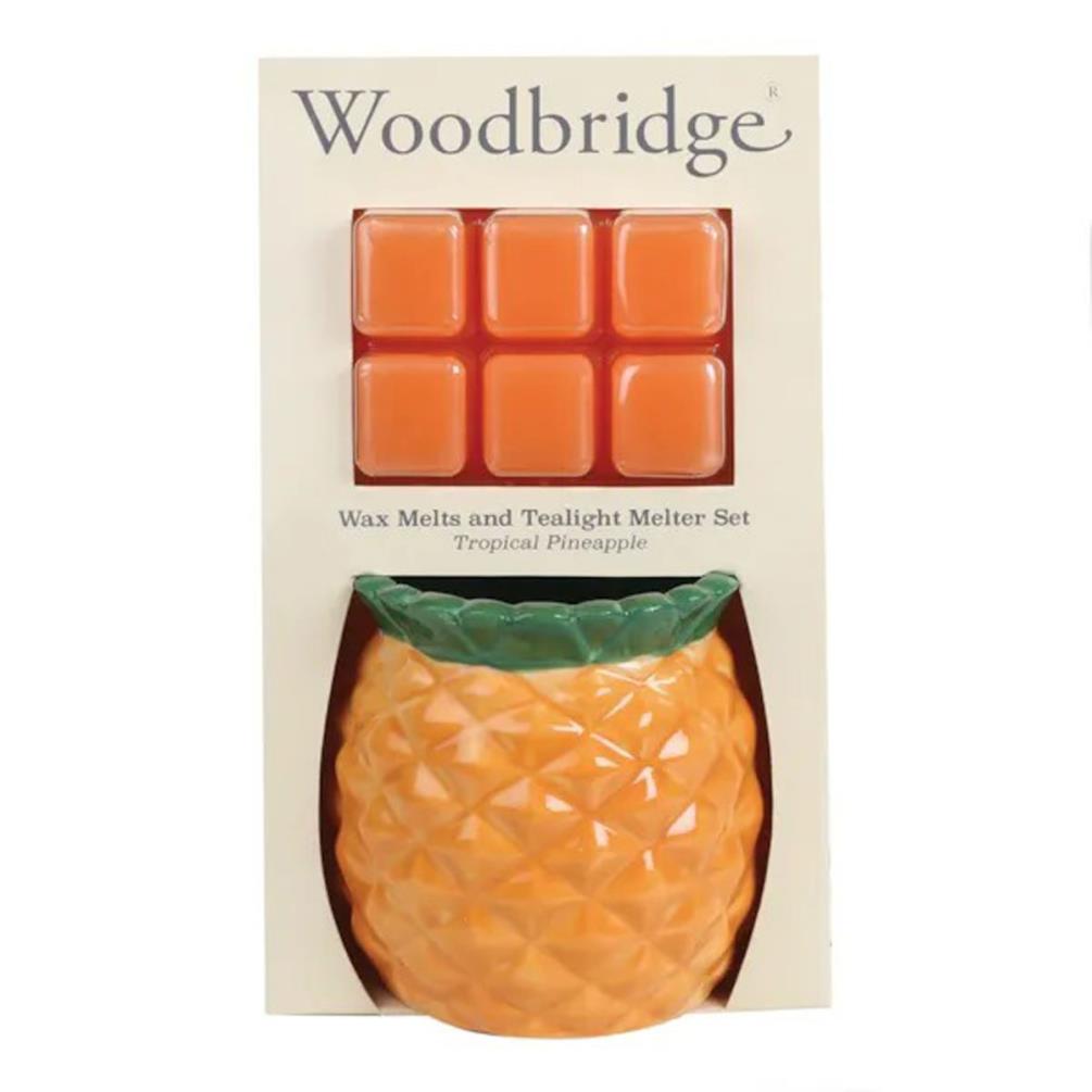 Woodbridge Tropical Pineapple Wax Melt Warmer Gift Set Extra Image 1